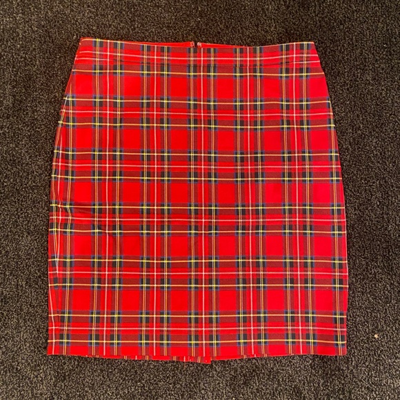 J. Crew Dresses & Skirts - J crew Tartan A line  mini skirt
Size 10P